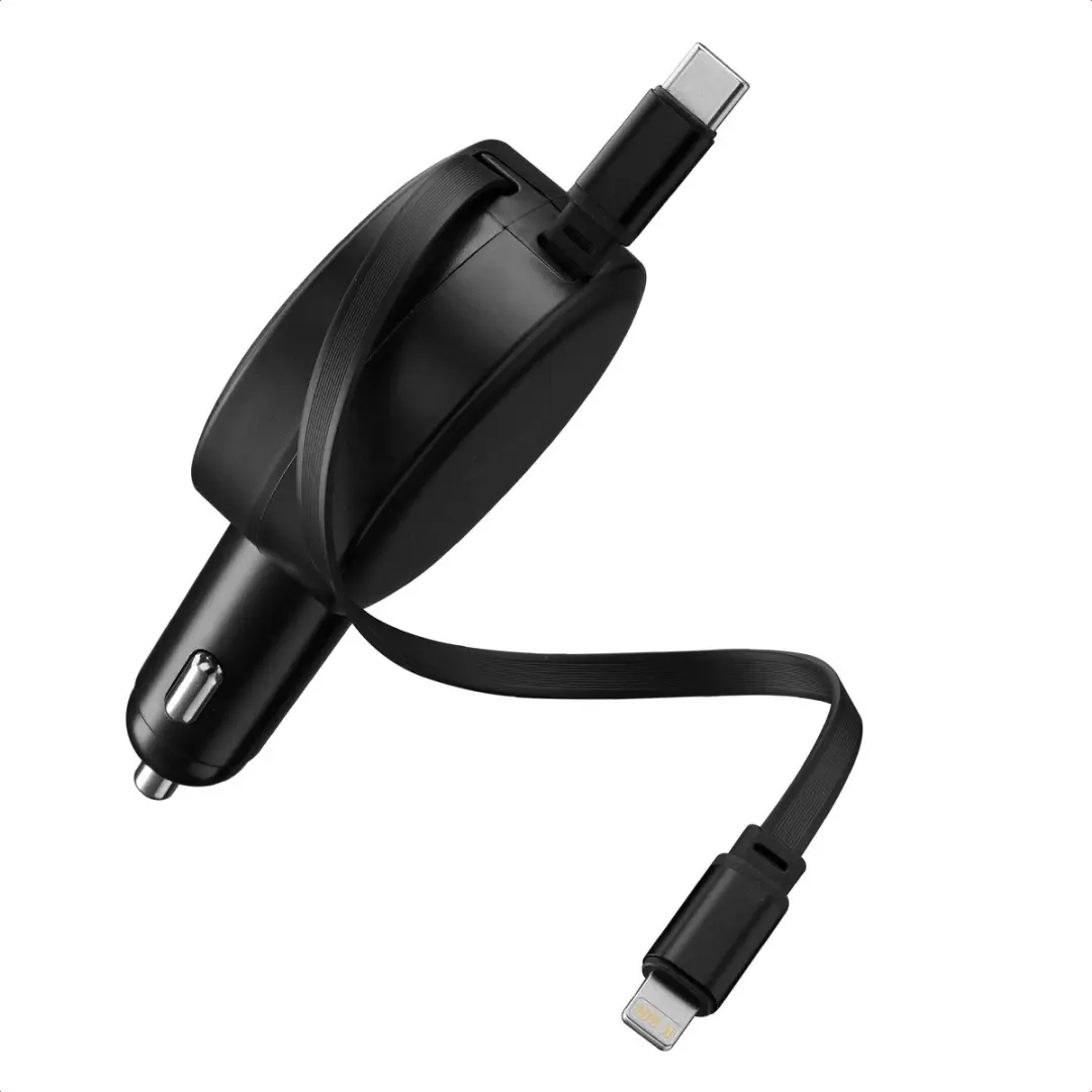 Accezz Autolader 57W USB-C/Lightning