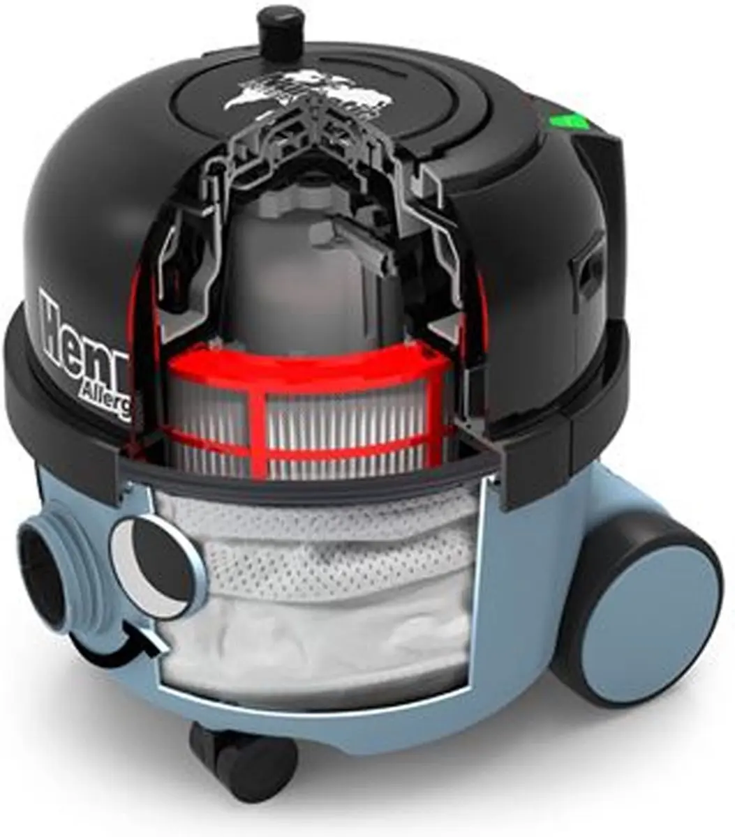 Numatic Henry Allergy HVA160 Stofzuiger met zak - Summer Blue - afbeelding 6 van 6