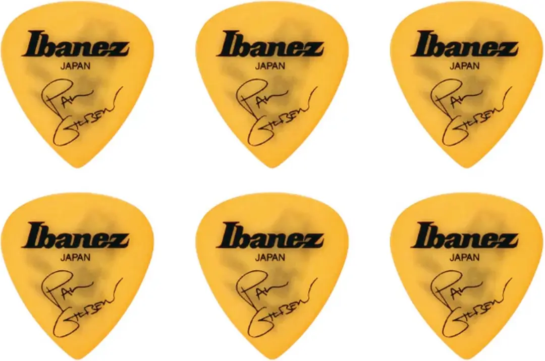 Ibanez Paul Gilbert Plectrum 1.00mm - 6 Stuks Geel