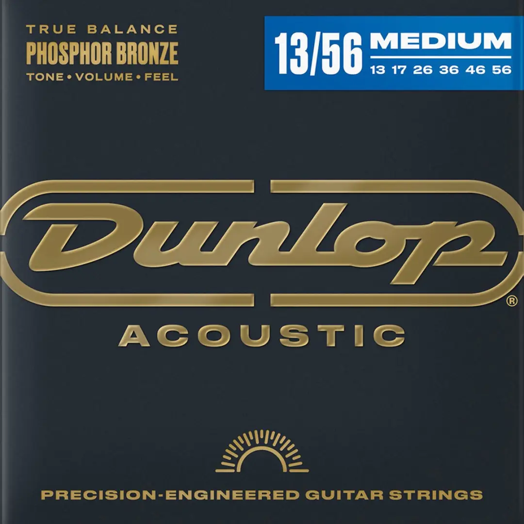 Dunlop DAP1356 Phosphor Bronze Medium Snarenset