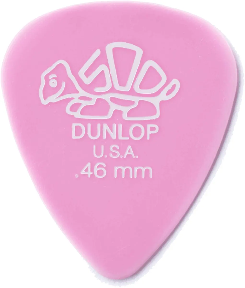 Dunlop 41P46 Delrin Plectrum 0.46mm - 12 Stuks