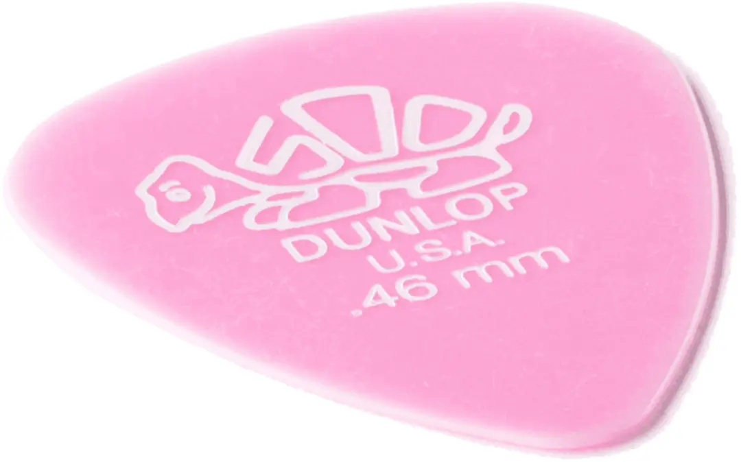 Dunlop 41P46 Delrin Plectrum 0.46mm - 12 Stuks