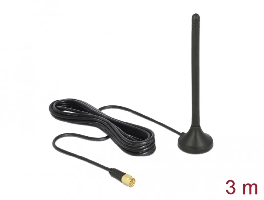 Delock GSM/UMTS/LTE Antenne SMA 2,5dBi