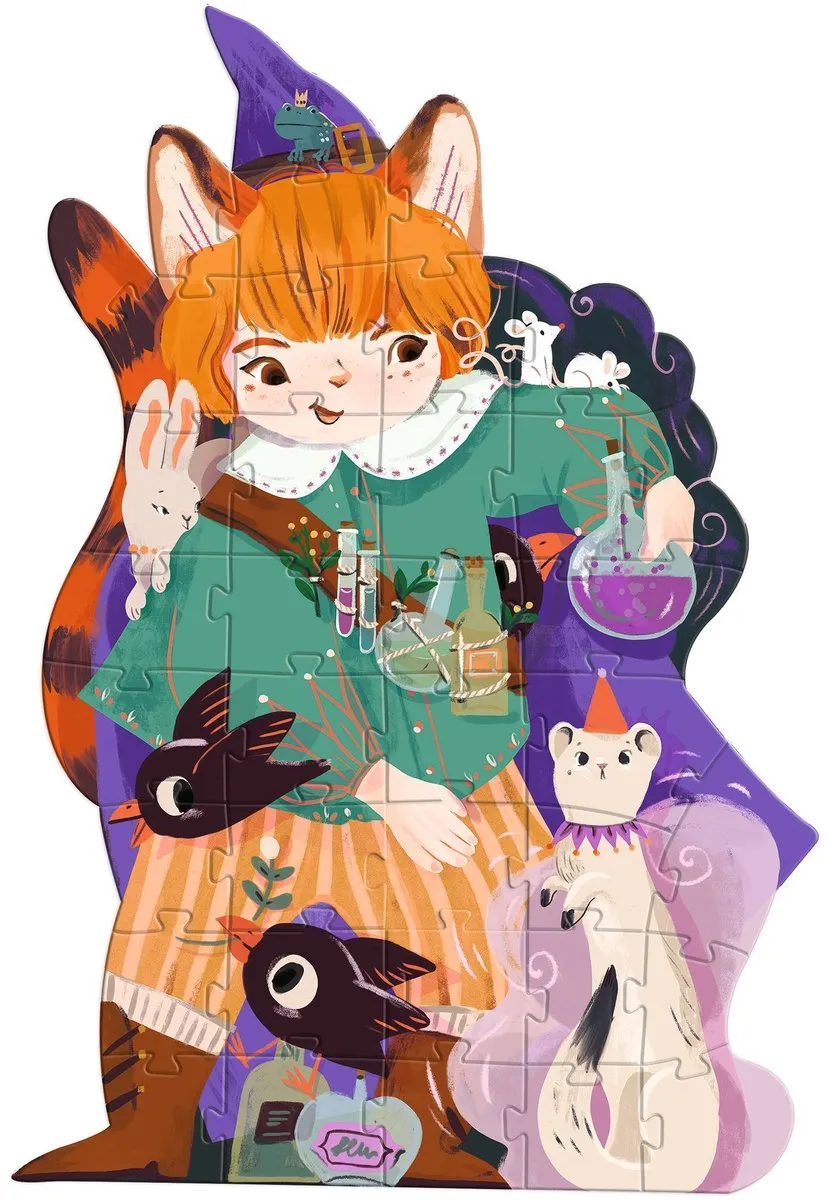 Djeco Pio Le Magicien Puzzel 36 Stuks
