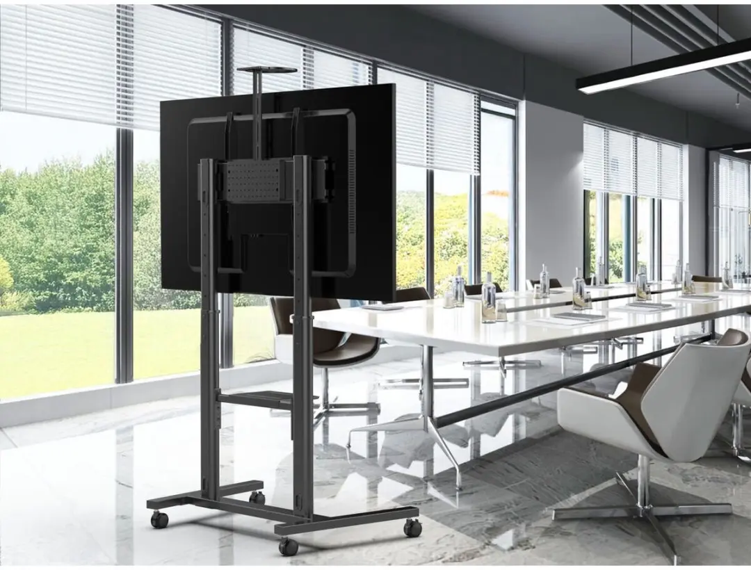 Vogel's ESSENTIAL T1041 TV Trolley 65-110" - 100kg - Zwart - afbeelding 6 van 6