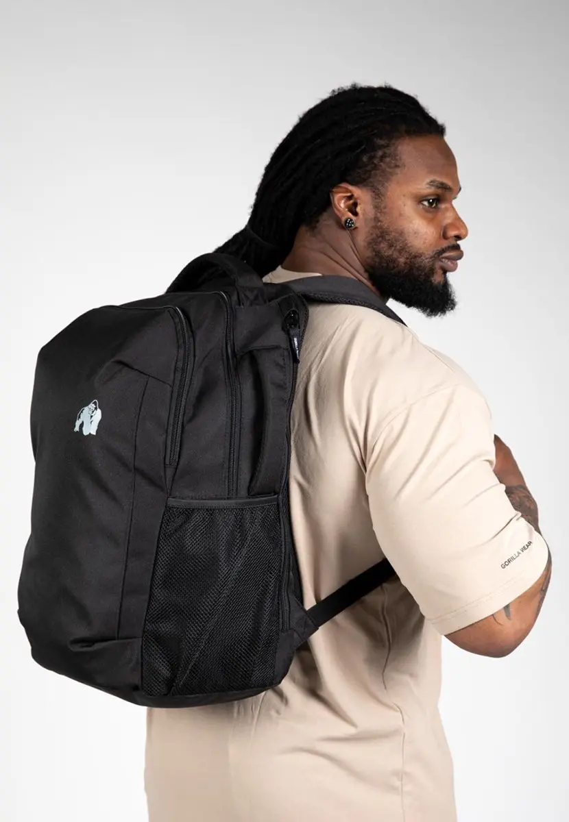 Gorilla Wear Akron Rugtas - 31L - Zwart