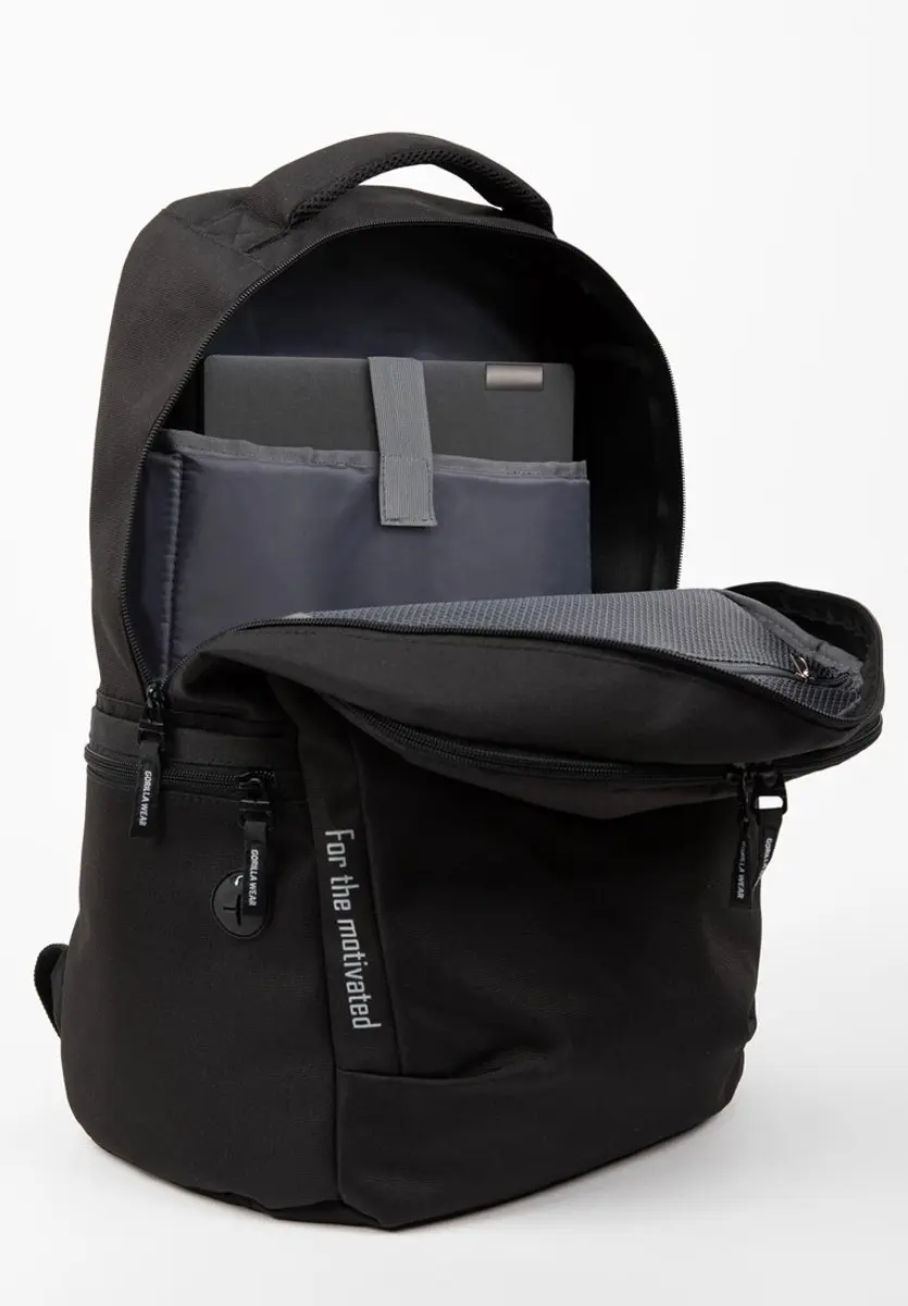 Gorilla Wear Akron Rugtas - 31L - Zwart