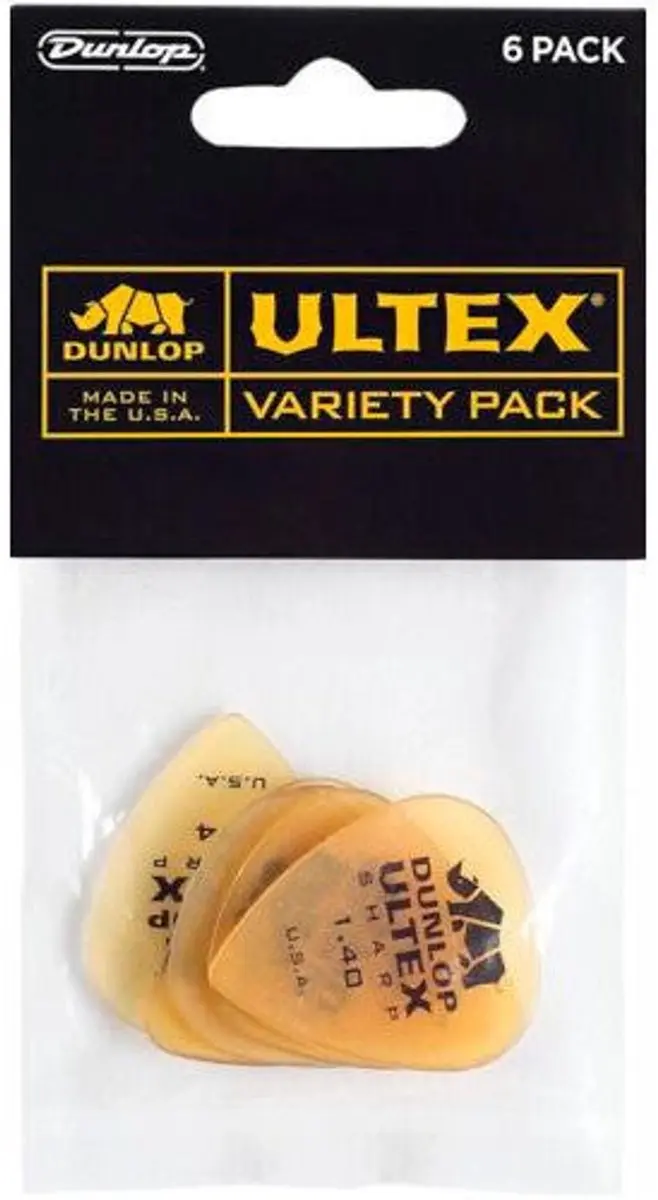 Dunlop Ultex Plectrum Variety 6-Pack