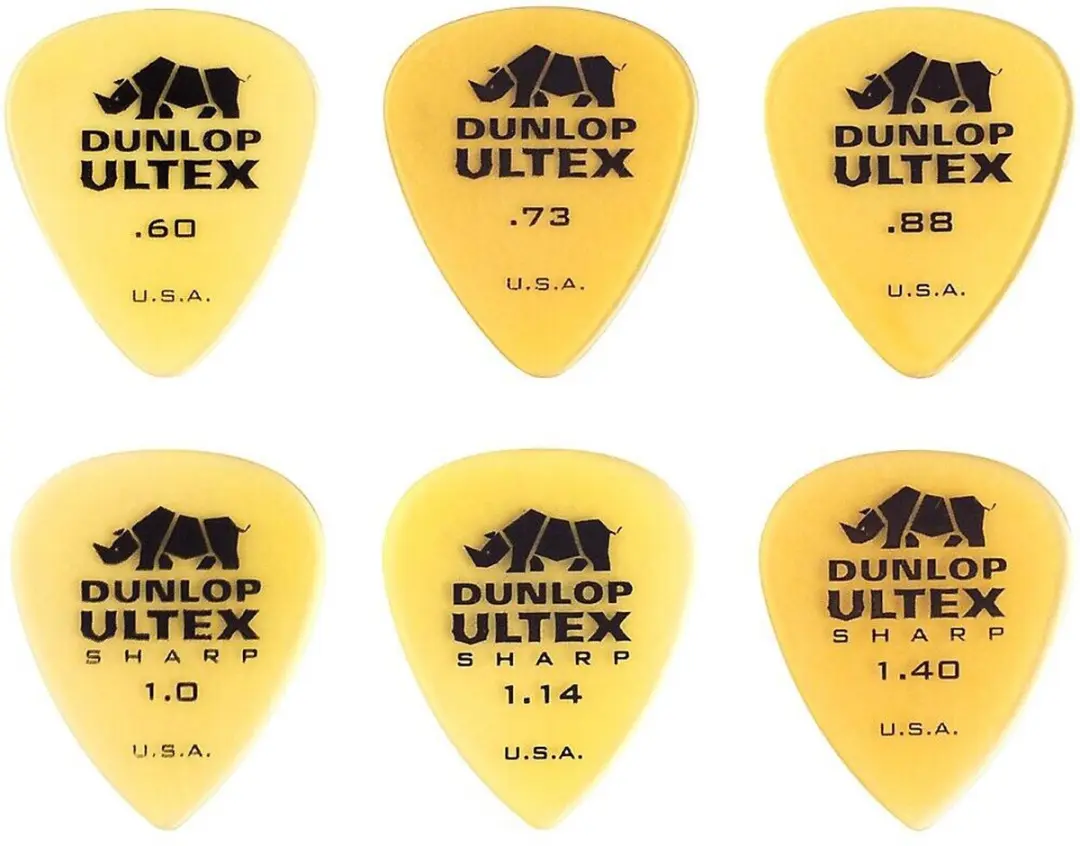 Dunlop Ultex Plectrum Variety 6-Pack