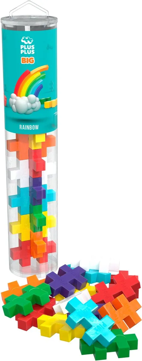 Plus-Plus BIG Rainbow 4353 Bouwset