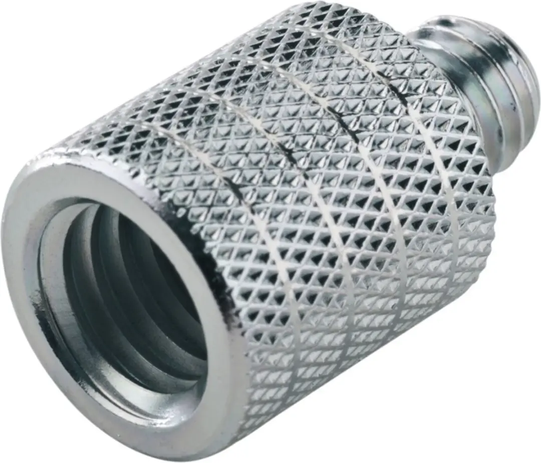 König & Meyer 218 Schroefdraadadapter 3/8" naar 1/2"
