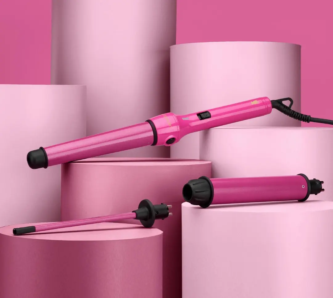 Lee Stafford Magic Wands Krultang - Hot Pink - 3 Opzetstukken