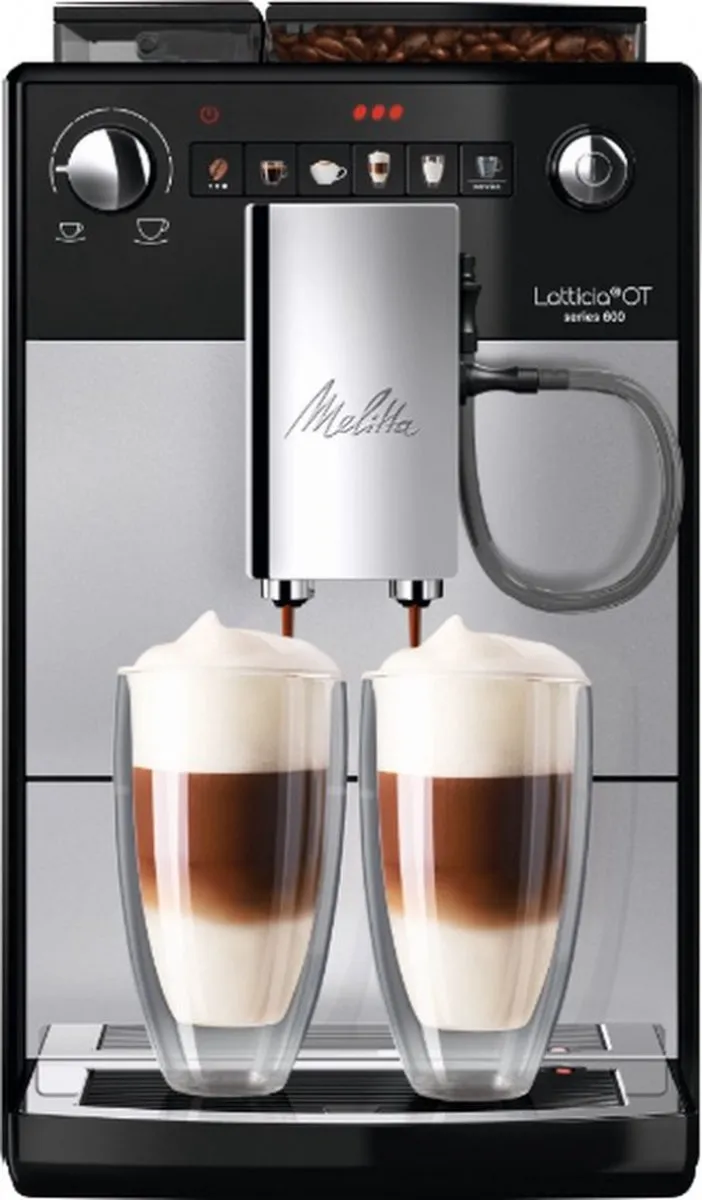 Mellitta Latticia OT Volautomatische espressomachine F300 101 Zilver