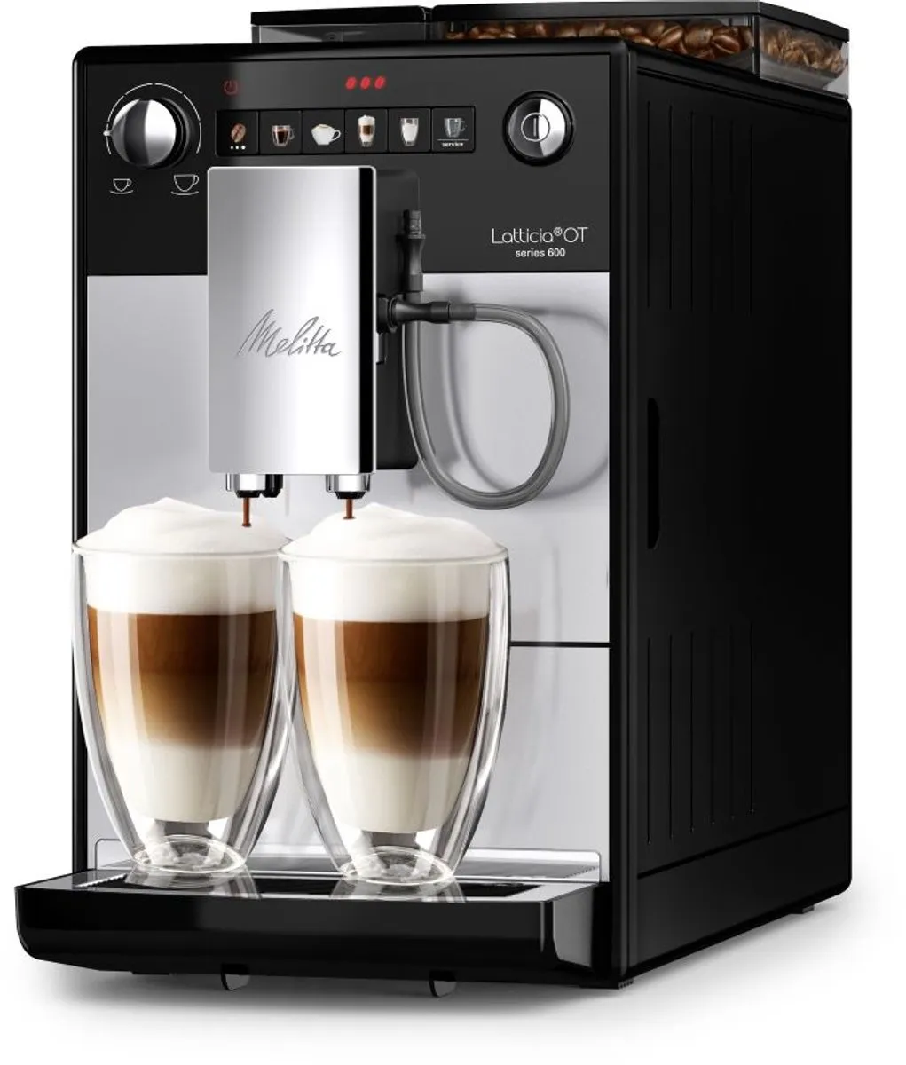 Mellitta Latticia OT Volautomatische espressomachine F300 101 Zilver