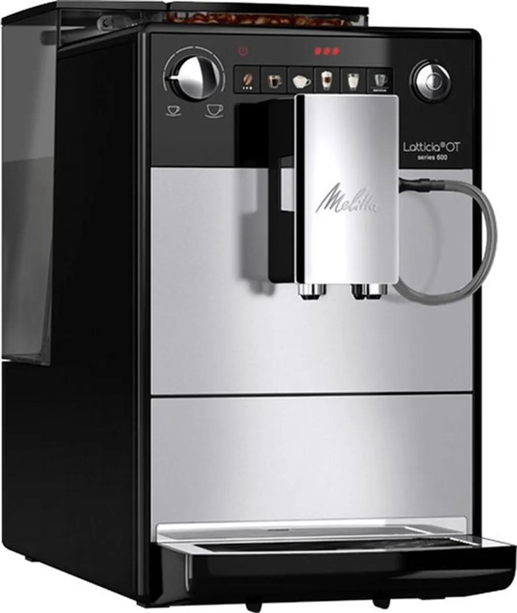 Mellitta Latticia OT Volautomatische espressomachine F300 101 Zilver