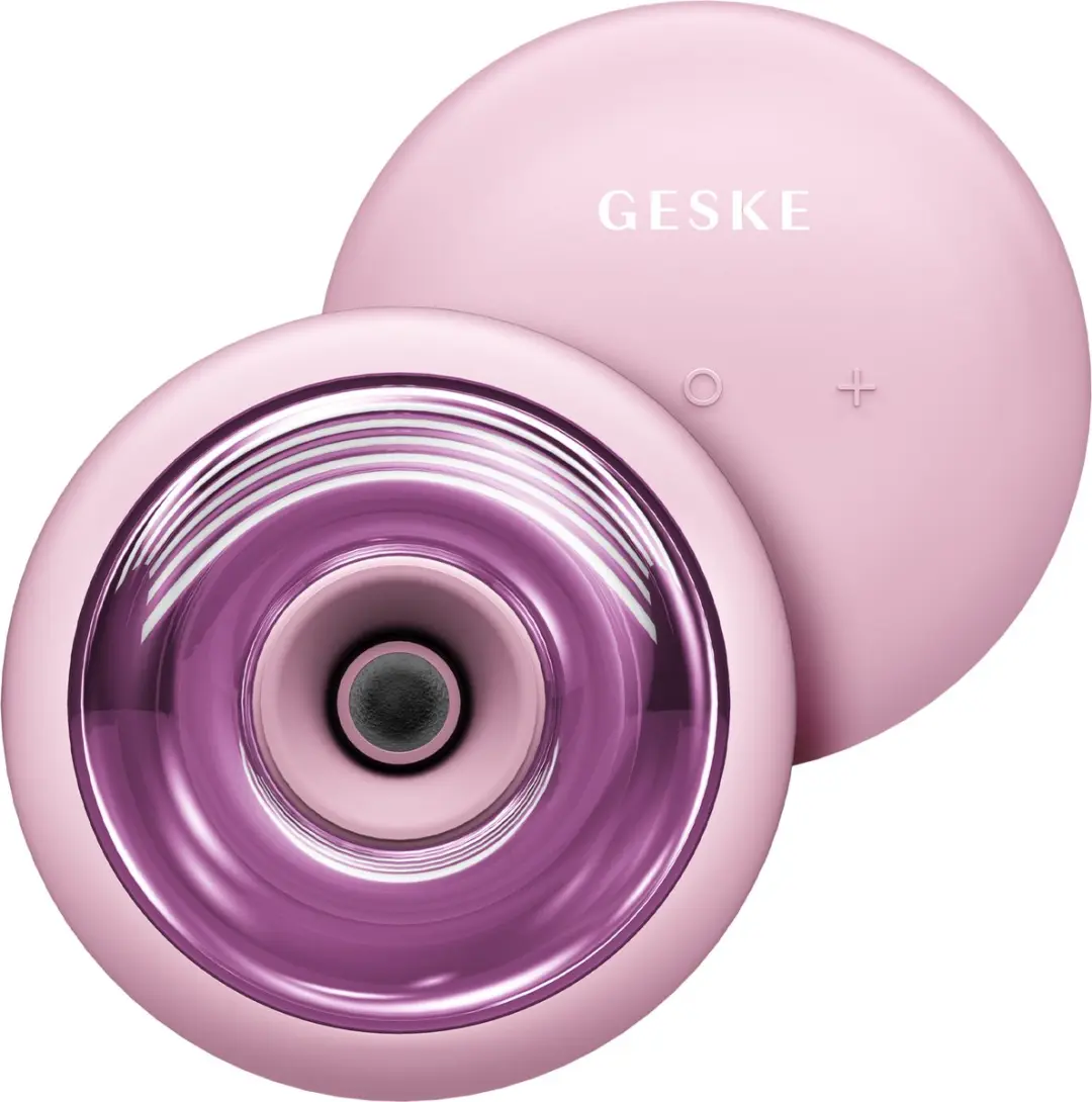 GESKE Sonic Massager GK000699PK01 - 9-in-1 Koel/Warm - Pink