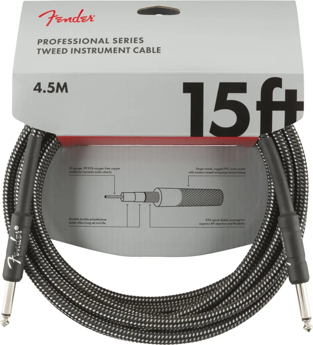 Fender Instrumentenkabel 4.5m