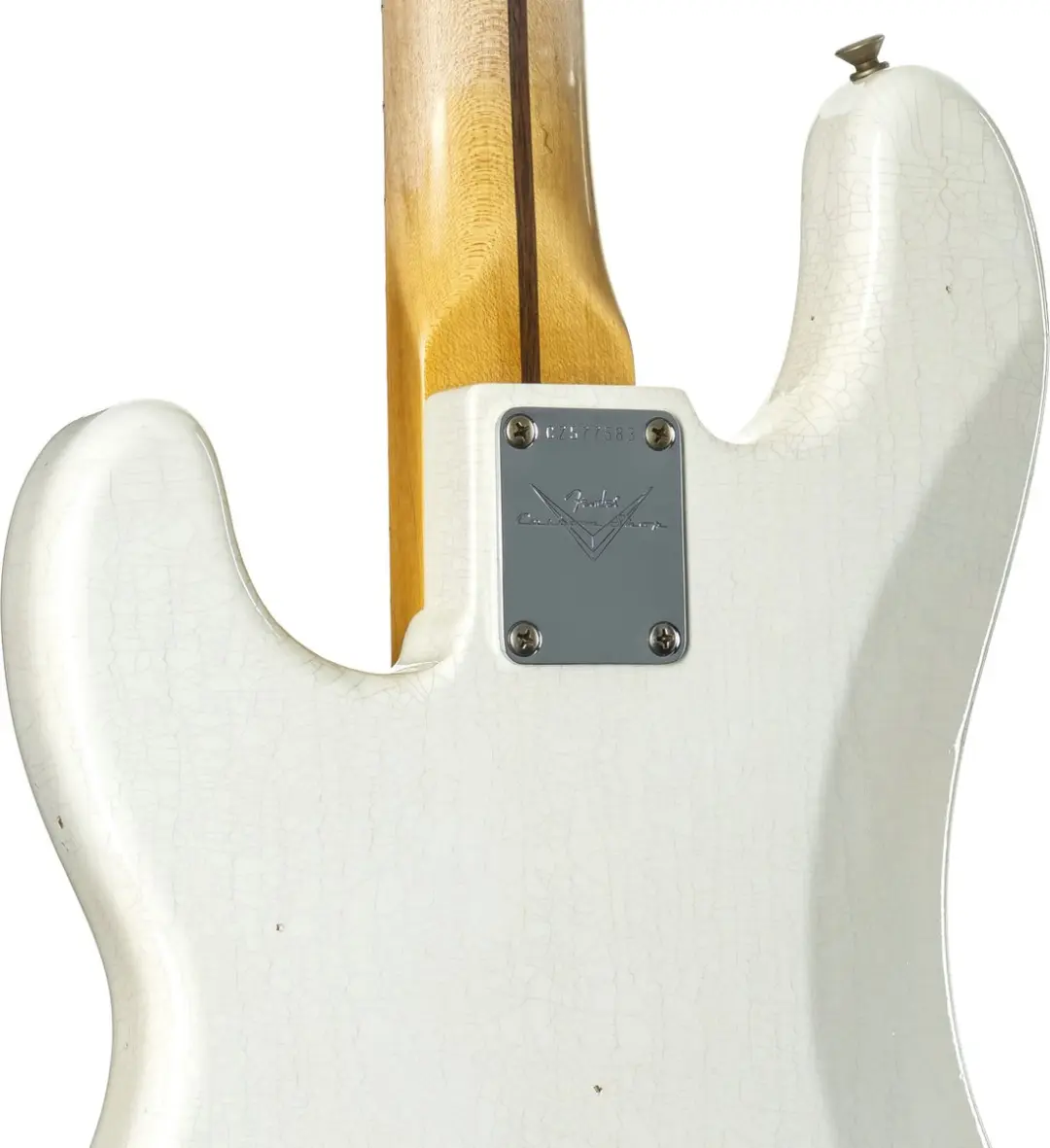 Fender '54 Precision Bass Journeyman - 6 Snaren - Aged White Blonde