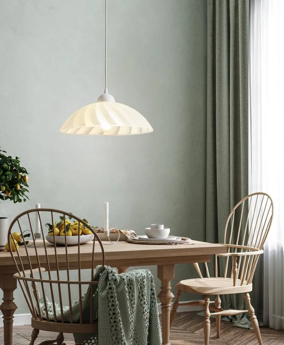 Eglo Vetro Hanglamp 1 Licht - Wit