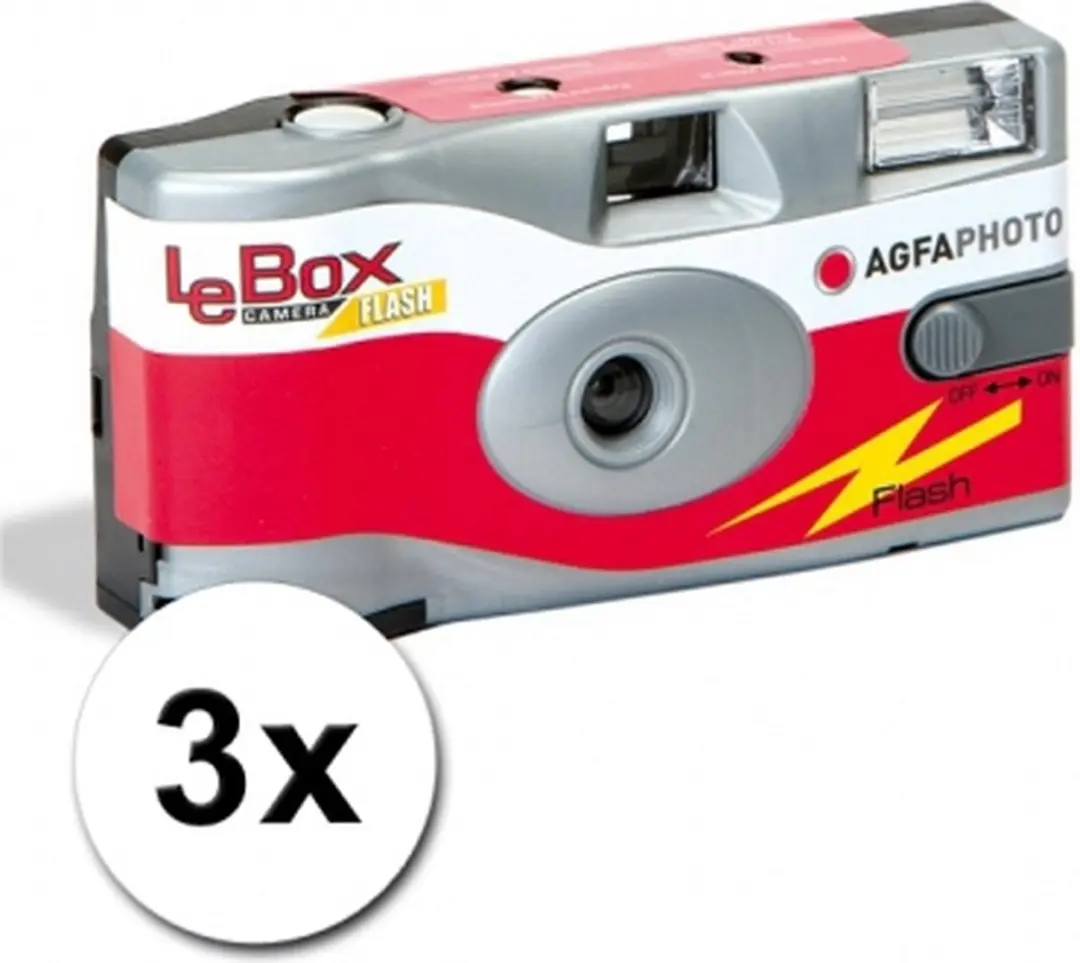 AgfaPhoto LeBox 400 27opn Flits Multipack - 81 Stuks