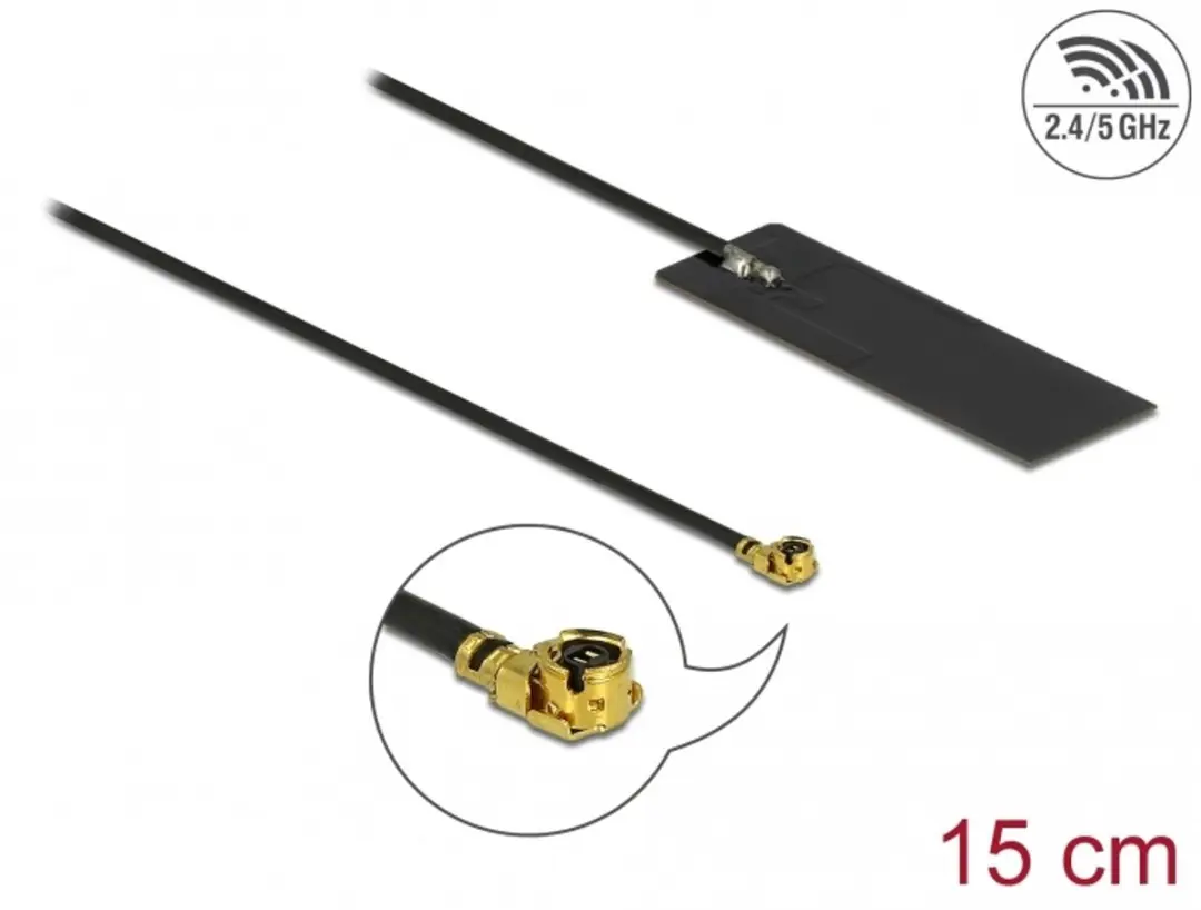 Delock WLAN Antenne I-PEX MHF I 12608