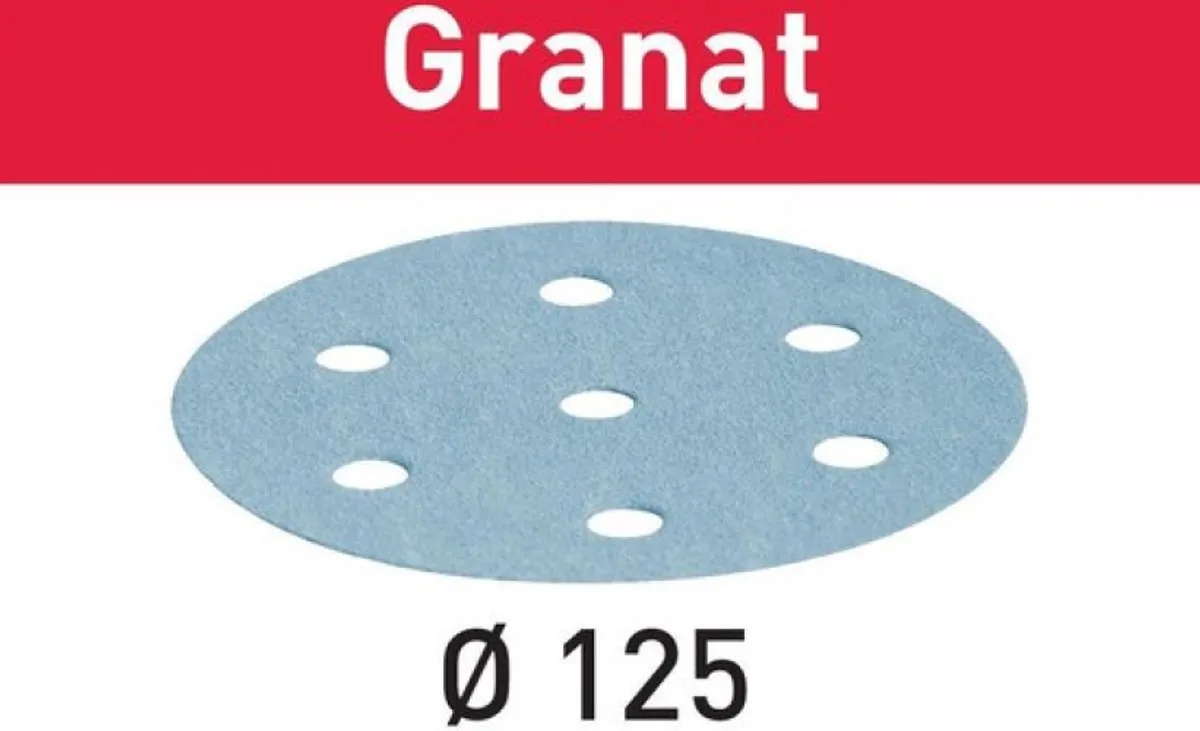 Festool STF Granat Schuurschijf P60 125mm - 10 Stuks