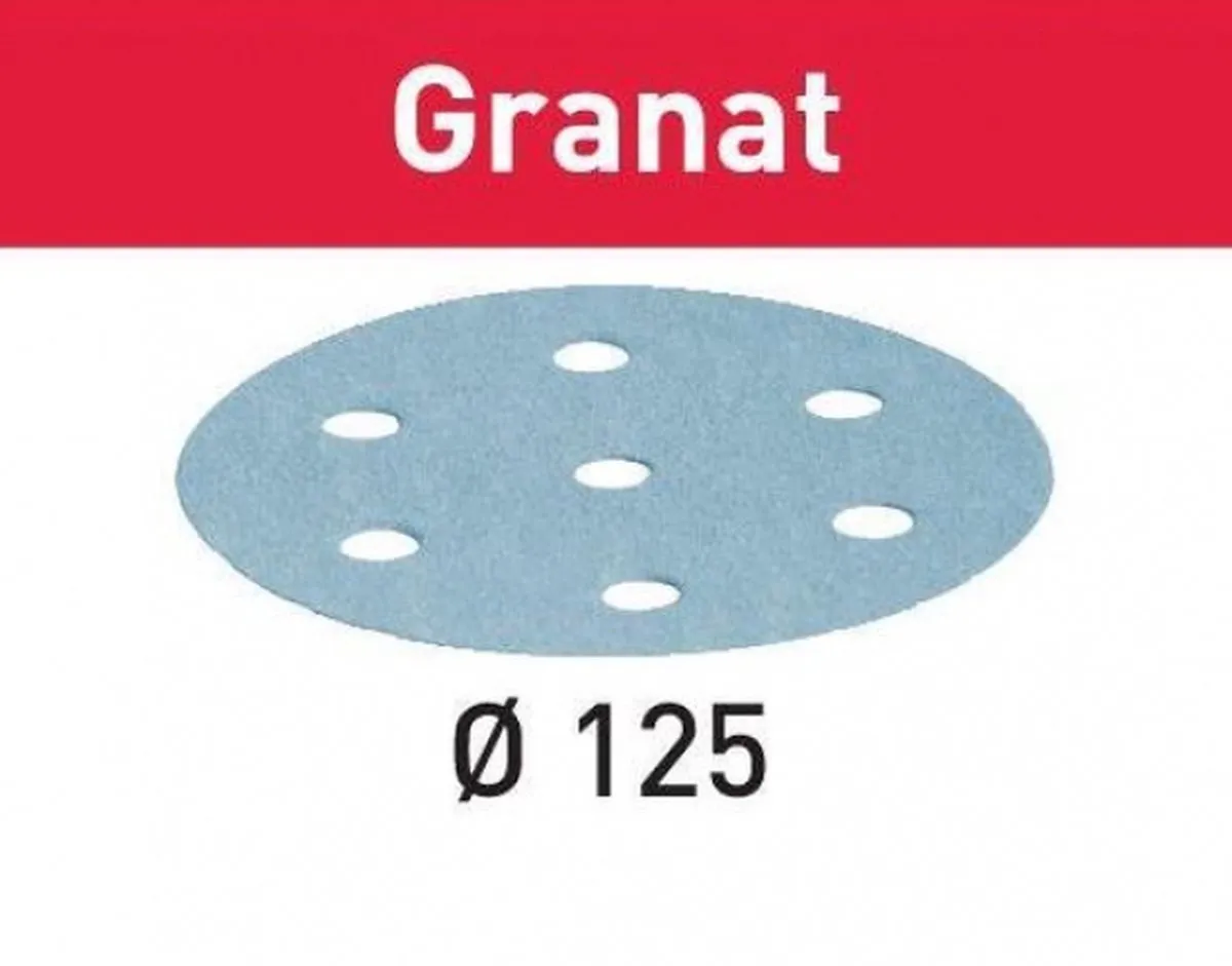 Festool STF Granat Schuurschijf P60 125mm - 10 Stuks
