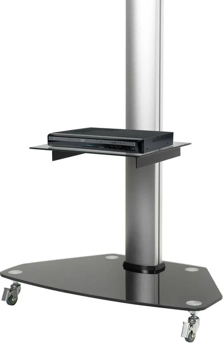SpeaKa Professional SP-TVRW-01 TV-houder op wieltjes - 32-55" - Zwart/Zilver