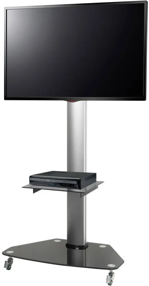 SpeaKa Professional SP-TVRW-01 TV-houder op wieltjes - 32-55" - Zwart/Zilver