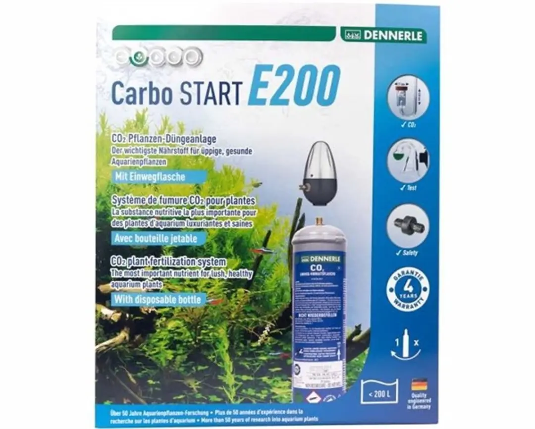 Dennerle Carbo Start E200 CO₂ Starterset - 200L