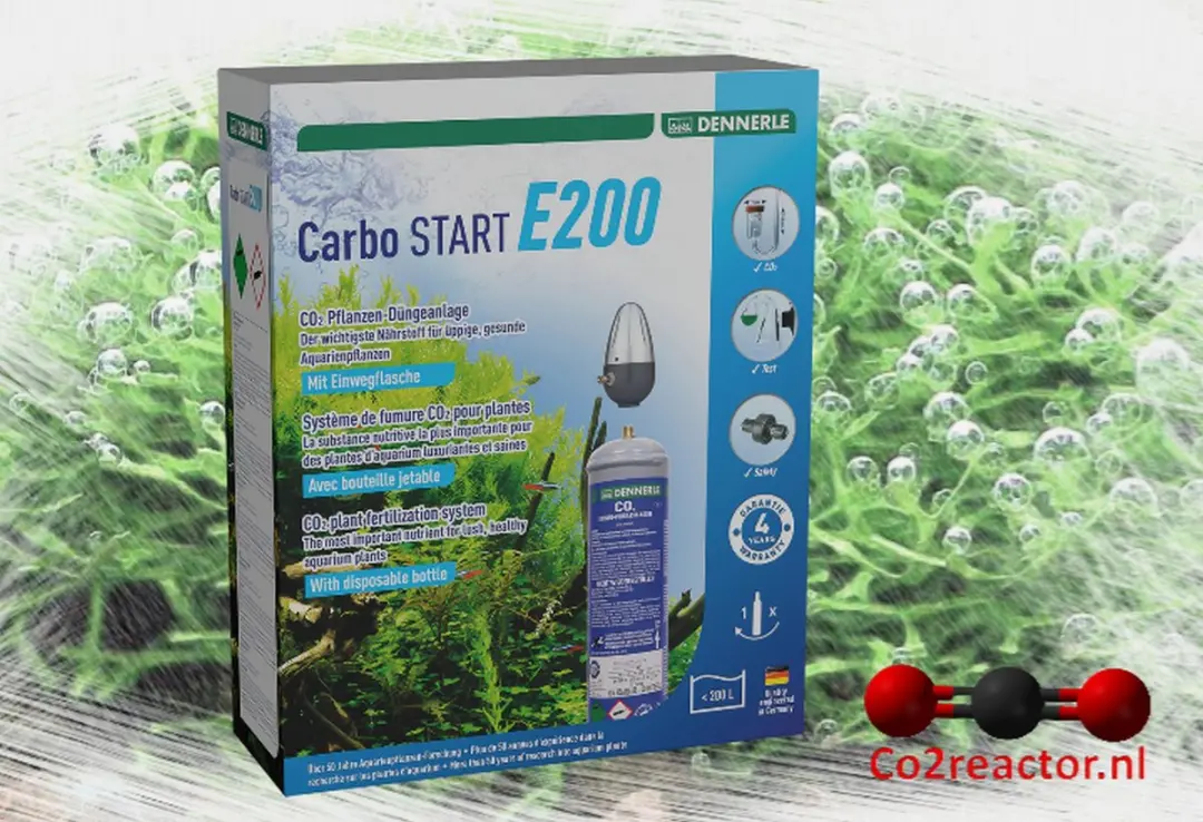 Dennerle Carbo Start E200 CO₂ Starterset