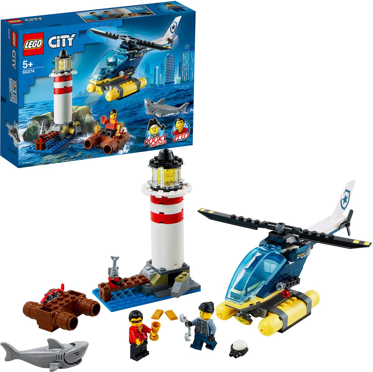 LEGO City Elite Politie vuurtoren aanhouding - 60274