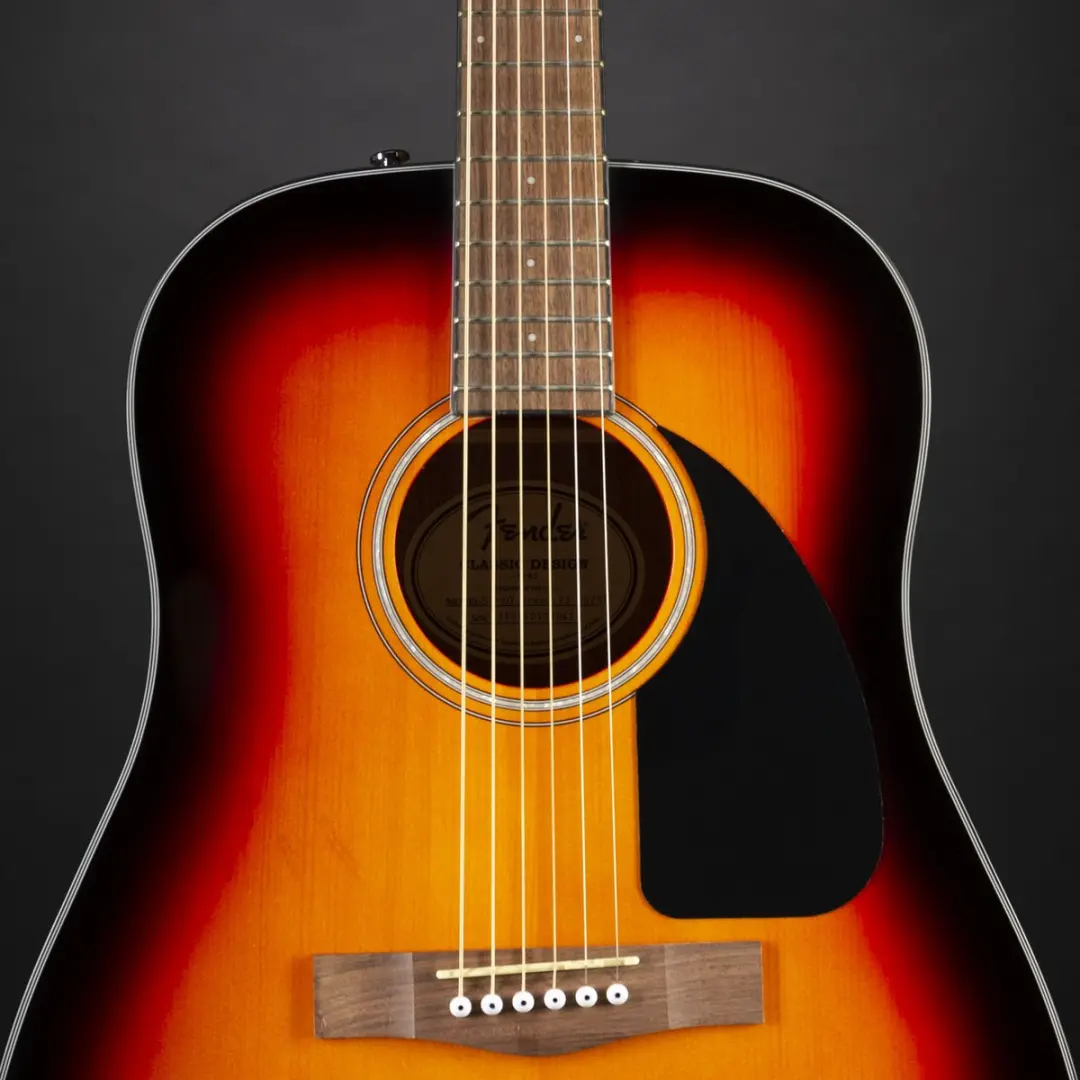 Fender CD-60 V3 Sunburst Akoestische Gitaar - 4/4 - afbeelding 6 van 6