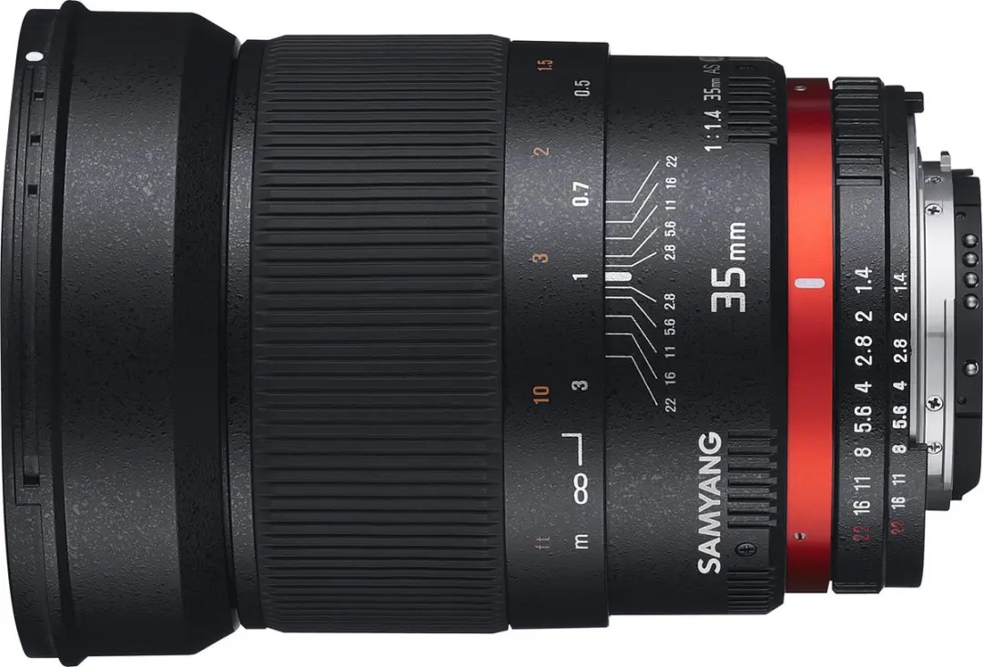 Samyang 35mm F1.4 AS UMC Prime Lens - Nikon