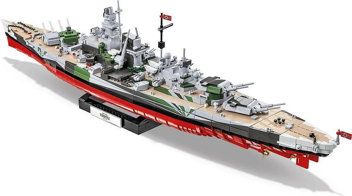 Cobi Slagschip Tirpitz - 2810 Onderdelen - Meerkleurig