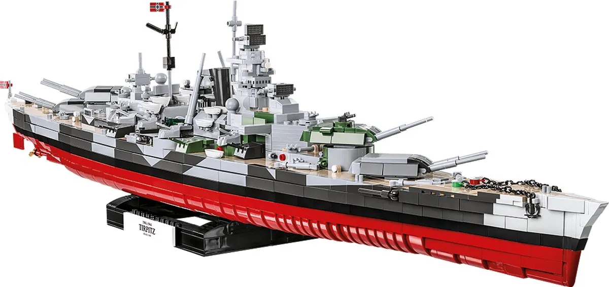 Cobi Slagschip Tirpitz - 2810 Onderdelen - Meerkleurig - afbeelding 6 van 6