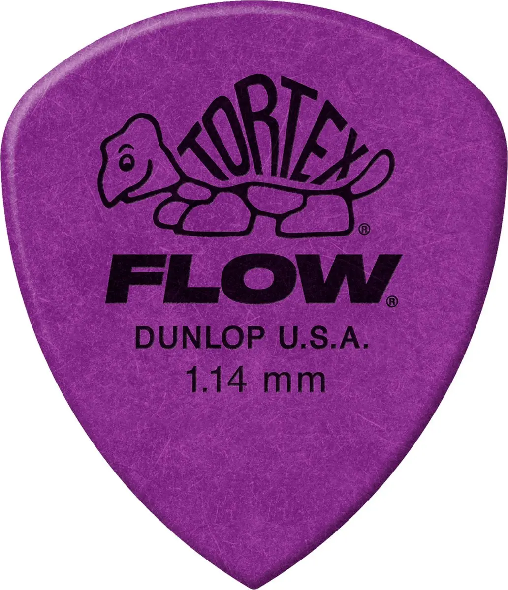 Dunlop Tortex Flow Standard Picks 1,14mm - Paars