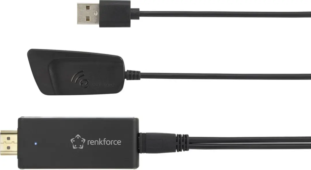 Renkforce renkCast 3 RF-3386052 Streaming Stick - Zwart - afbeelding 6 van 6