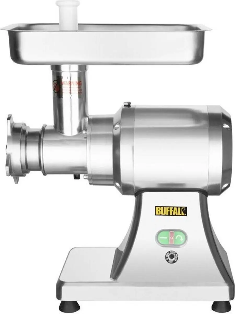 Buffalo CH134 Gehaktmolen 735W - Zilver