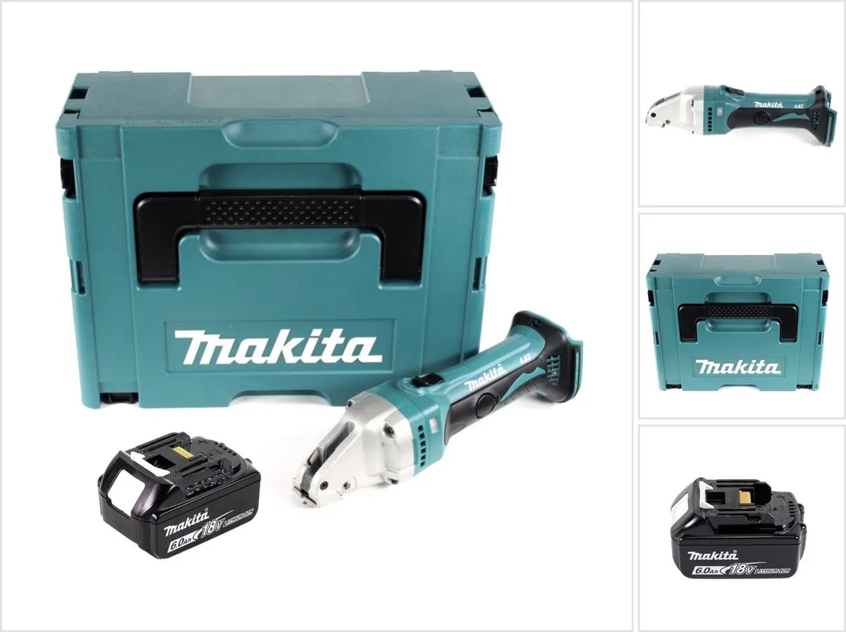Makita DJS161G1J Accu Plaatschaar 18V 1,6mm