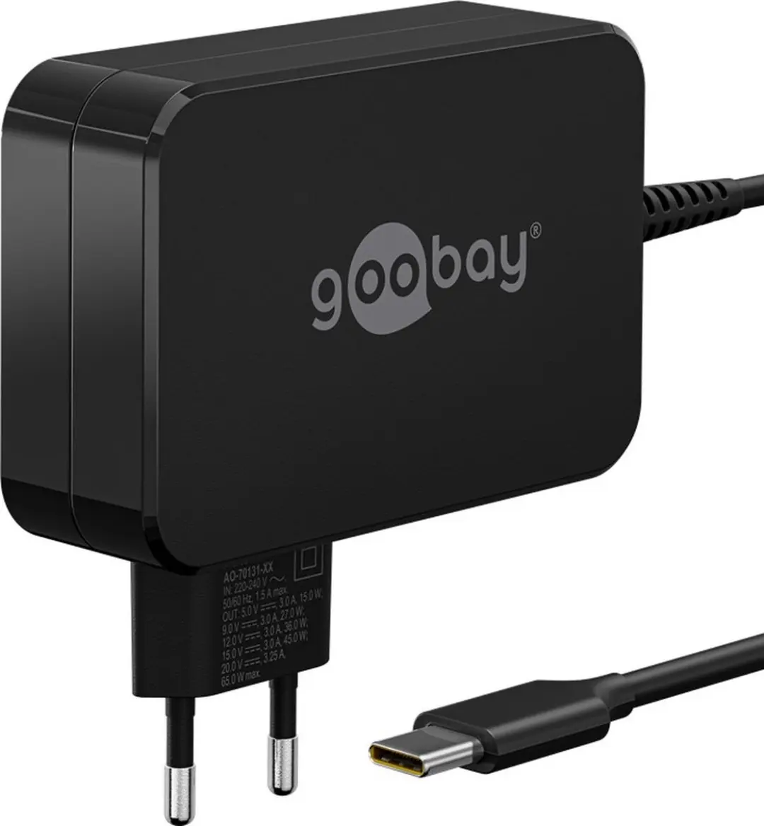 Goobay 65420 Laptop Oplader