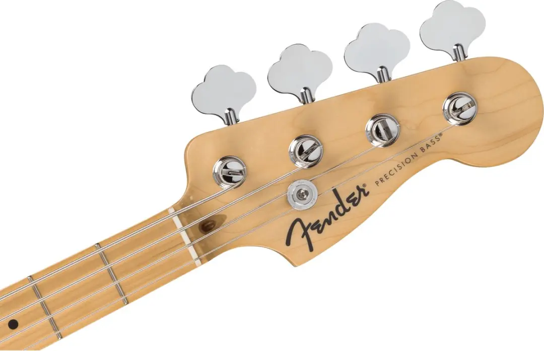 Fender Standard Precision Bass - 4 Snaren - Olympic White