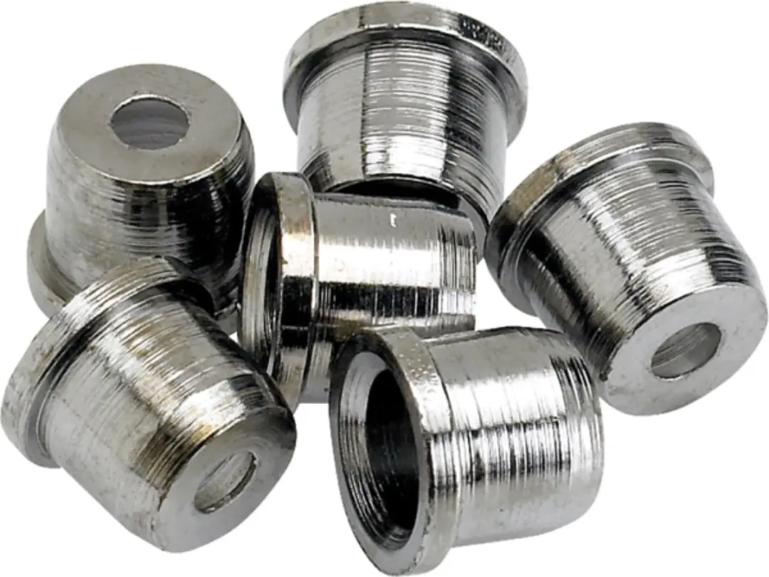 Fender Tele String Ferrules Chrome