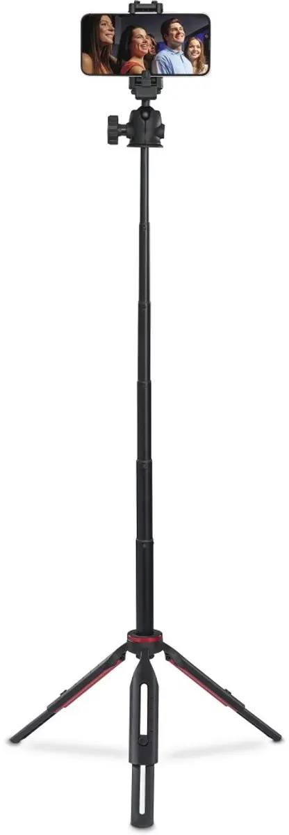 Hama Solid 80 Ball Telefoonstatief - Reisstatief - Zwart