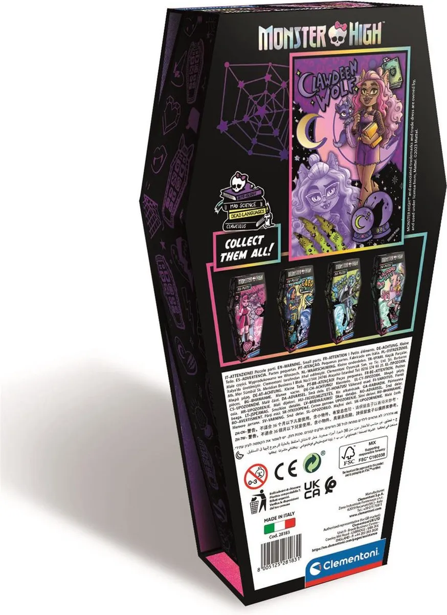 Clementoni Monster High Coffin Pack Puzzel 150 Stukjes - Multicolor