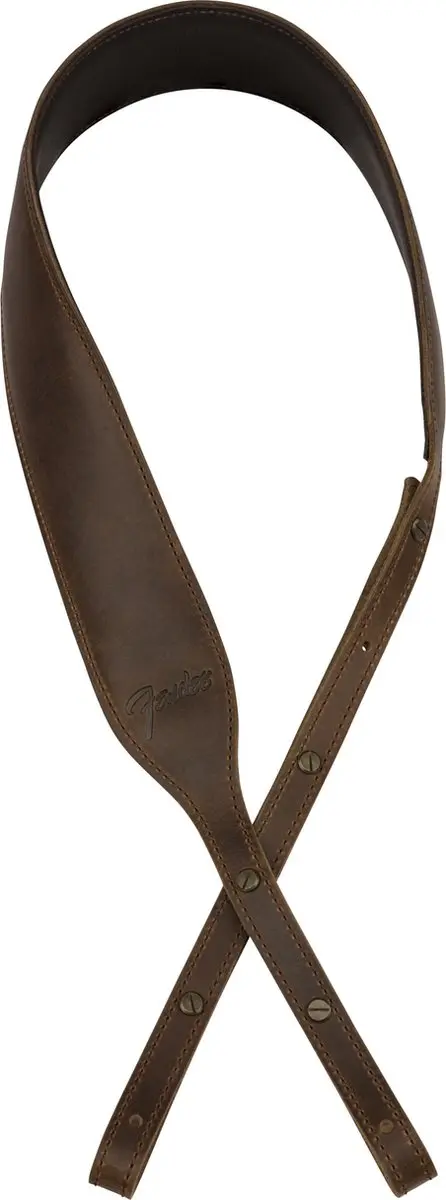 Fender Paramount Leren Banjo Gitaarband