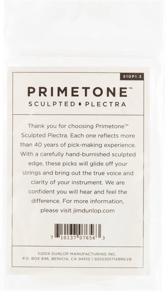 Dunlop Jim Dunlop 510P1.30 Primetone Plectrumset - 3 Stuks