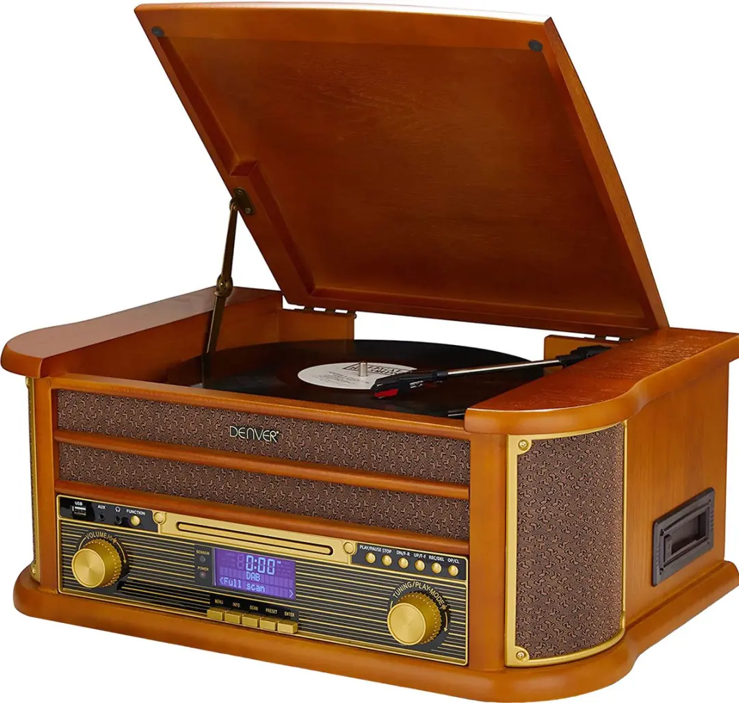 Denver MRD51 Retro Platenspeler