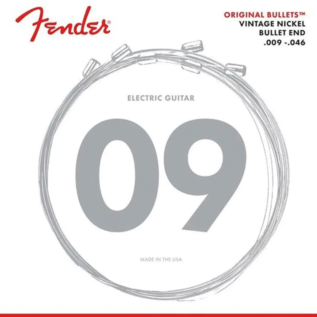 Fender E-Snaren O.Bullet 3150LR 9-46 Pure Nikkel