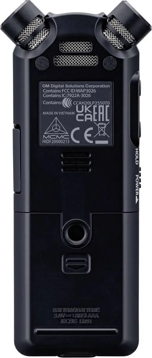 OM System LS-P5 Mobiele Audiorecorder - Zwart